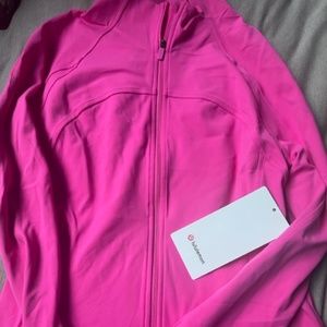 Lululemon Nulu Cropped Define Jacket Size 10 Pink